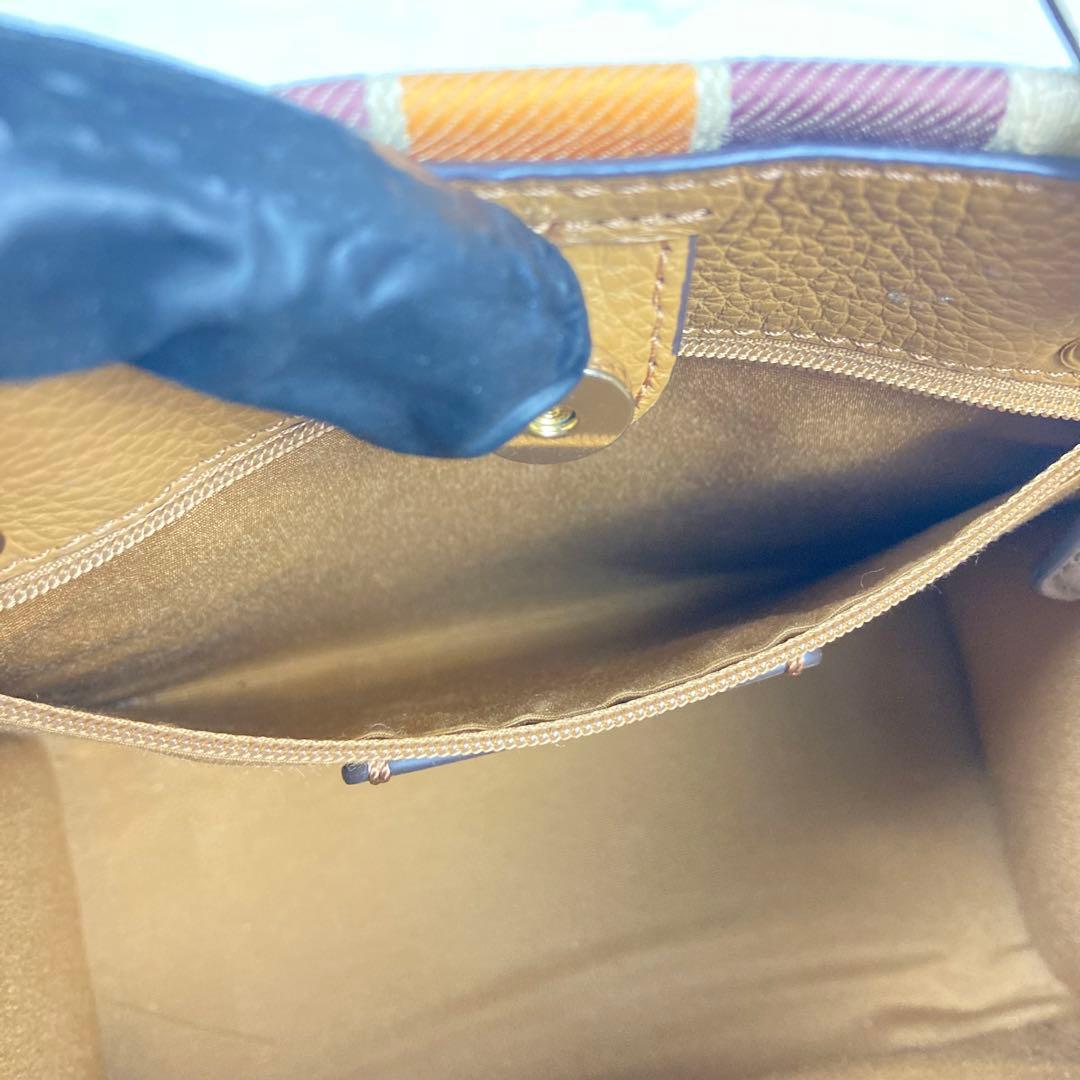 極美品 コーチ デンプシートートバッグ C7083 ショルダーバッグ 2way