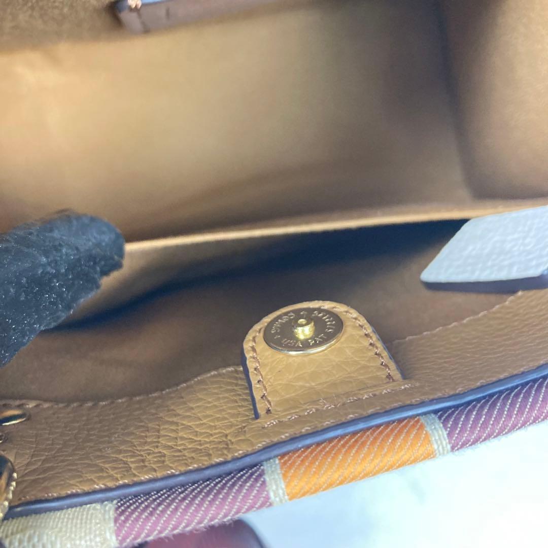 極美品 コーチ デンプシートートバッグ C7083 ショルダーバッグ 2way