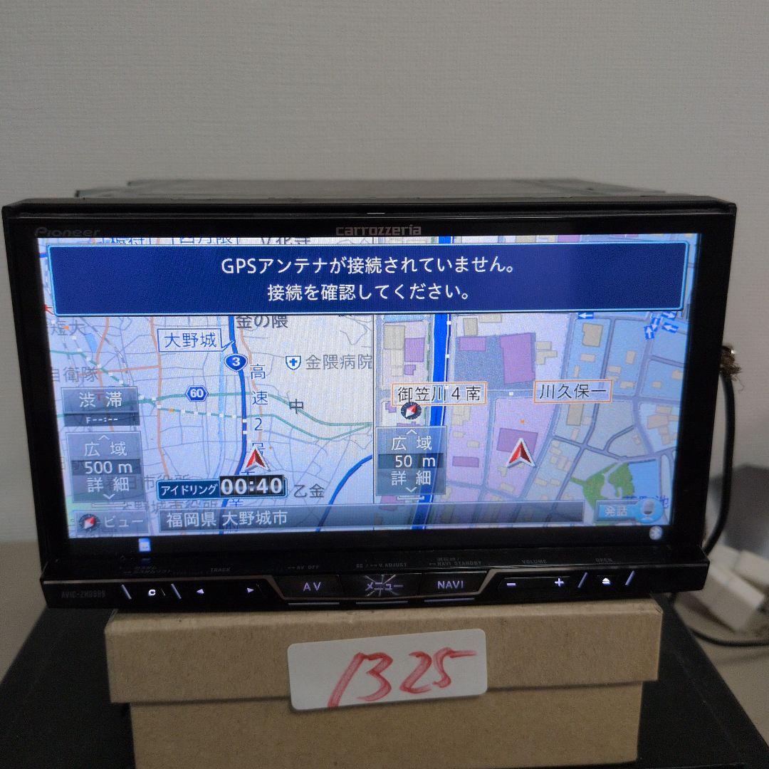 325 動作良好 地図2019 カロッツェリアAVIC-ZH0999