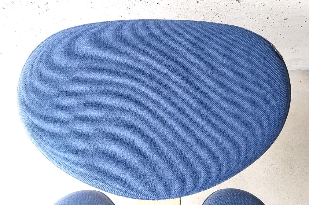 【良品】サカモトハウス バランスチェアイージー 　（ブルー）