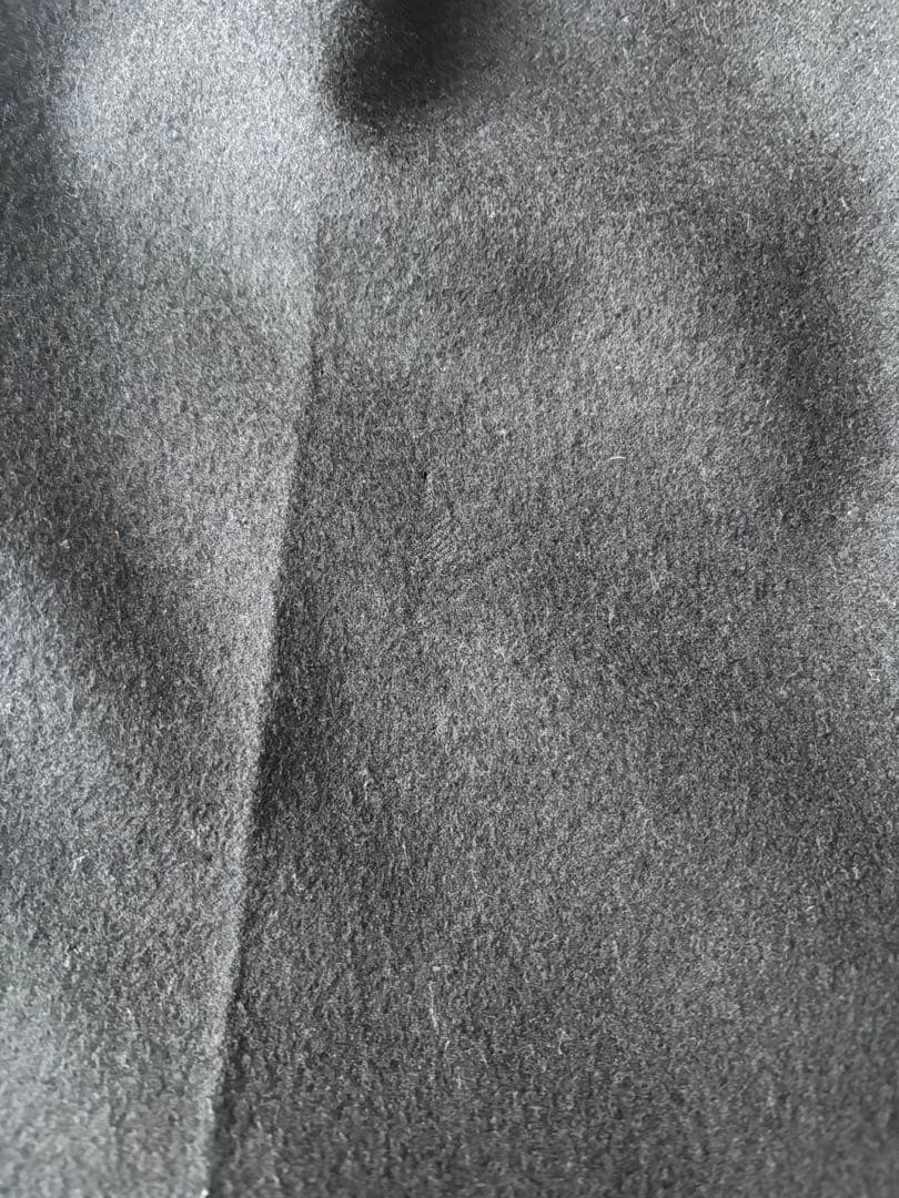 マーカウェア　FRONT PLEATS PEGTOP ウール フランネル　黒