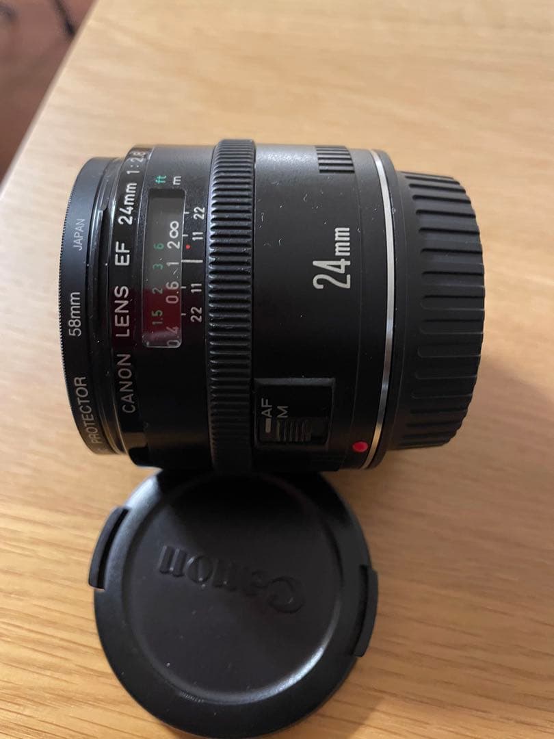 キャノン EF 24mm f2.8レンズ