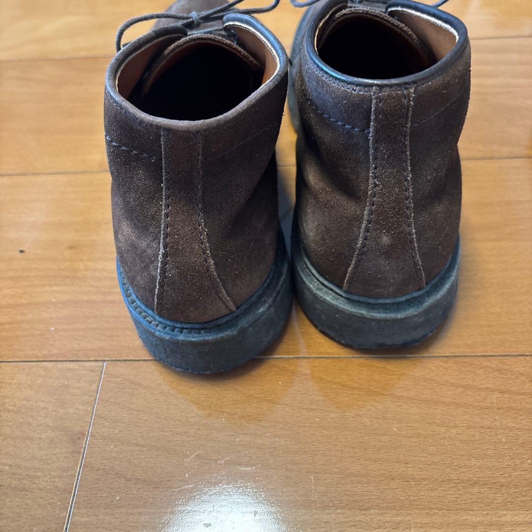 限定コラボユナイテッドアローズ×オールデン チャッカーブーツ7.5別注ブラウン