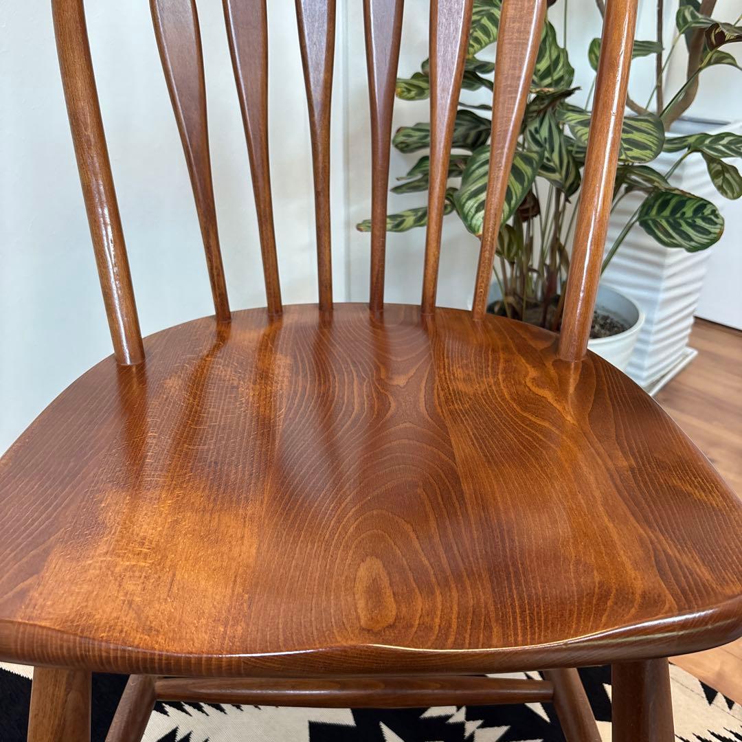 美品　柏木工 KASHIWAヴィンテージ　ウィンザーチェア　アローバック⑤