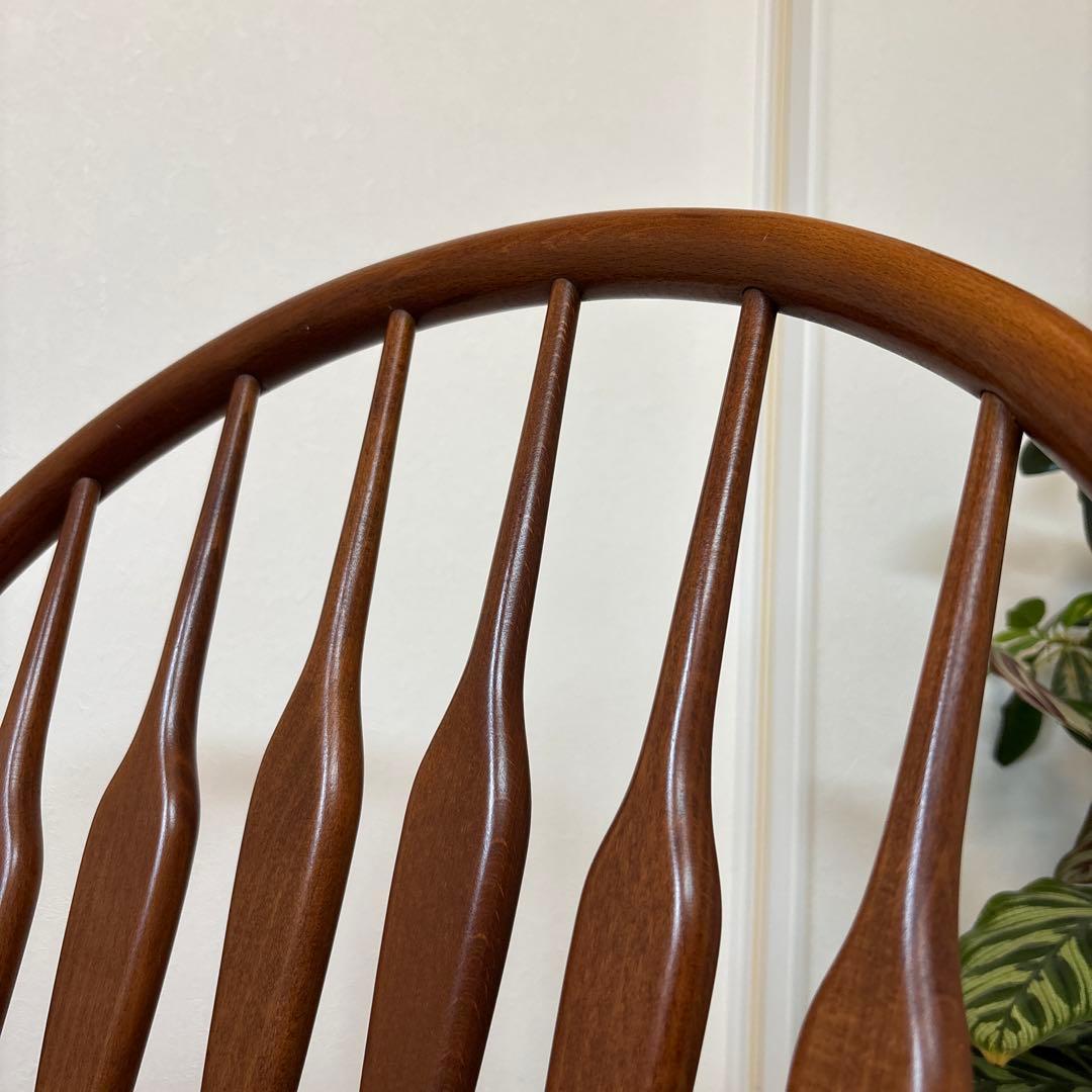 美品　柏木工 KASHIWAヴィンテージ　ウィンザーチェア　アローバック⑤