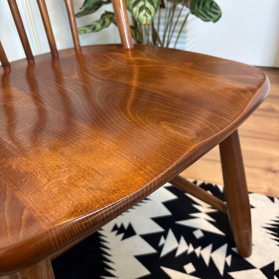 美品　柏木工 KASHIWAヴィンテージ　ウィンザーチェア　アローバック⑤