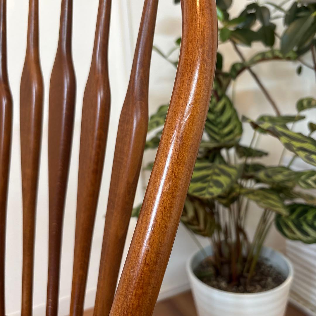 美品　柏木工 KASHIWAヴィンテージ　ウィンザーチェア　アローバック⑤