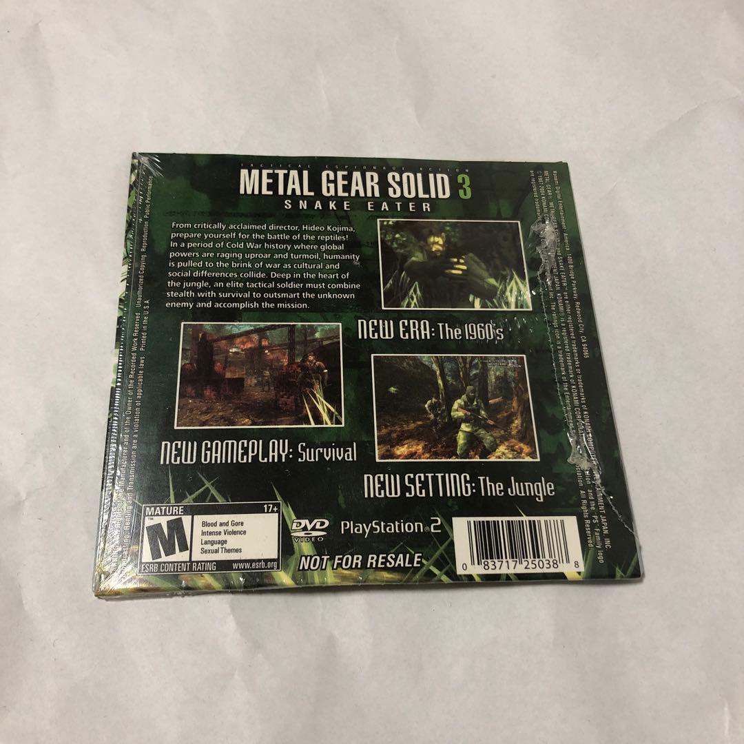 その他 L GEAR SOLID 3 EXCLUSIVE MOVIE DVD