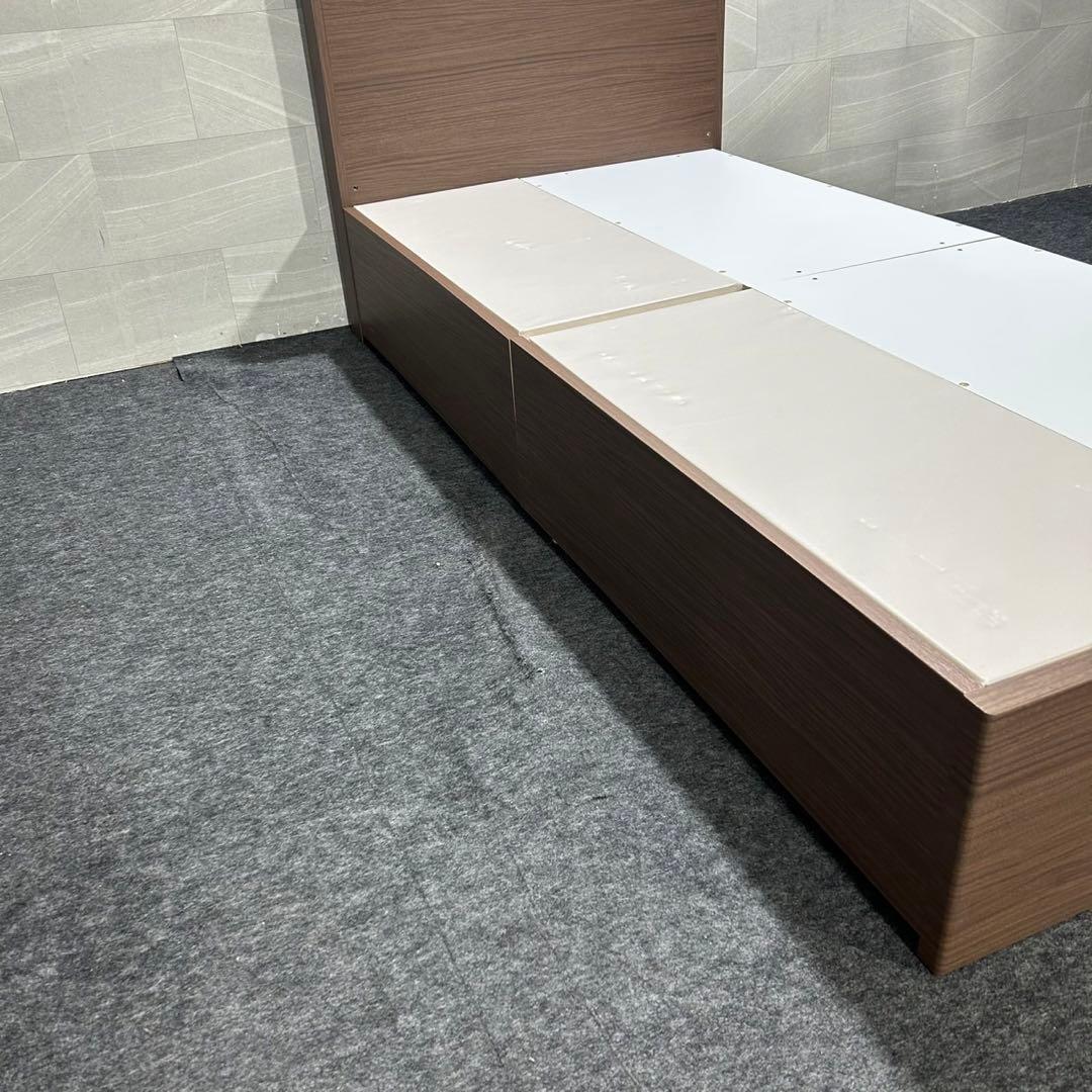 NITORI シングルベッドフレーム ヴァイン 浅型 コンセント付き d3447