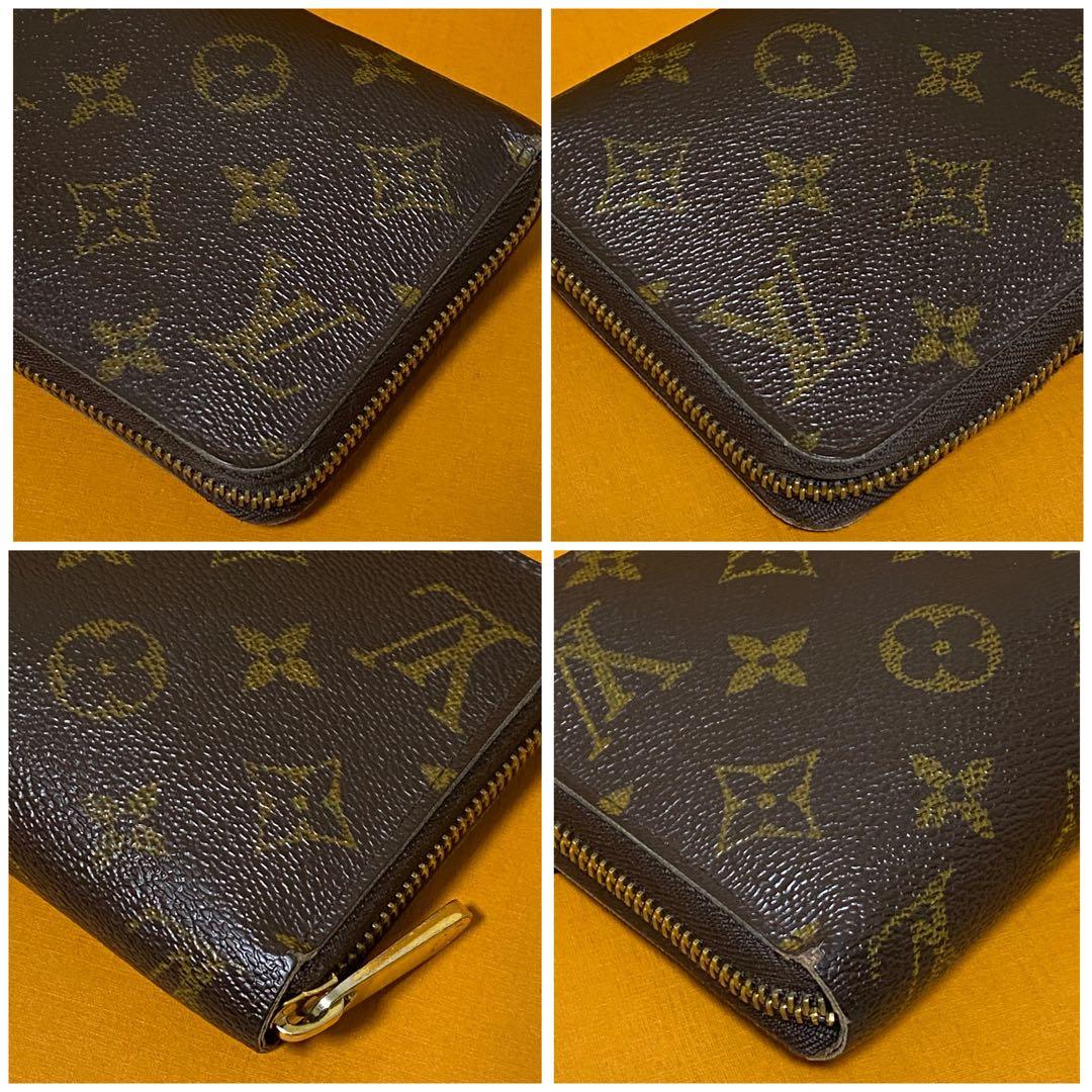 ルイヴィトン　ジッピーウォレット　モノグラム　長財布　ラウンドジップ