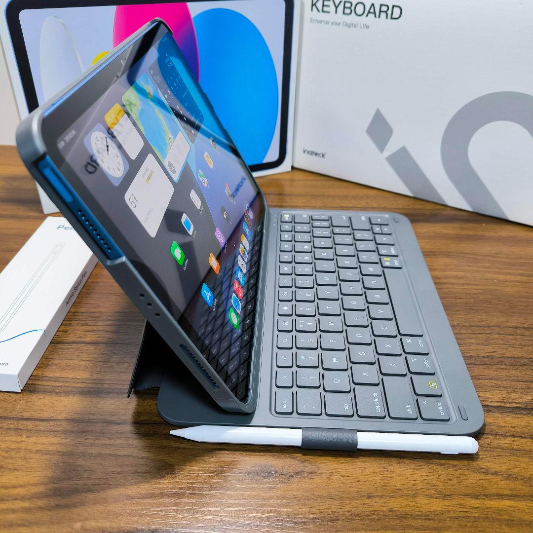 新品iPad 第10世代 10.9インチ 64GB Keyboard タッチペン