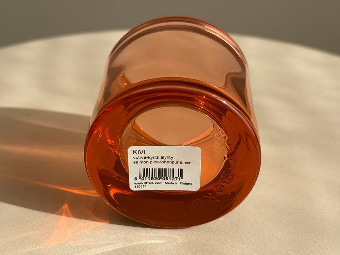 未使用品 Kivi サーモンピンク 60mm キビ イッタラ マリメッコ 1