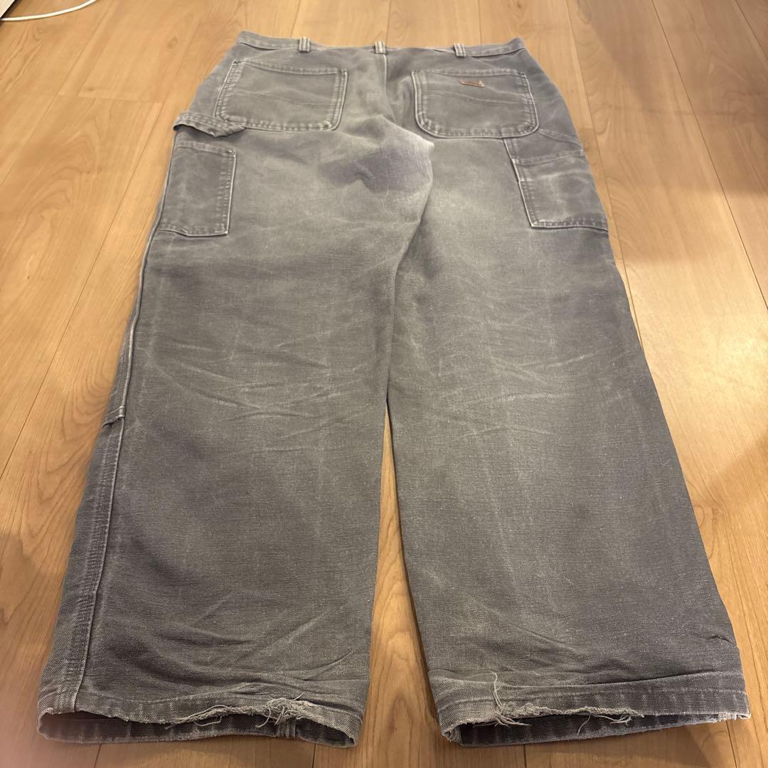 あ*な様 carhartt ダブルニーパンツ‼︎‼︎グレー カーゴパンツ　34イ