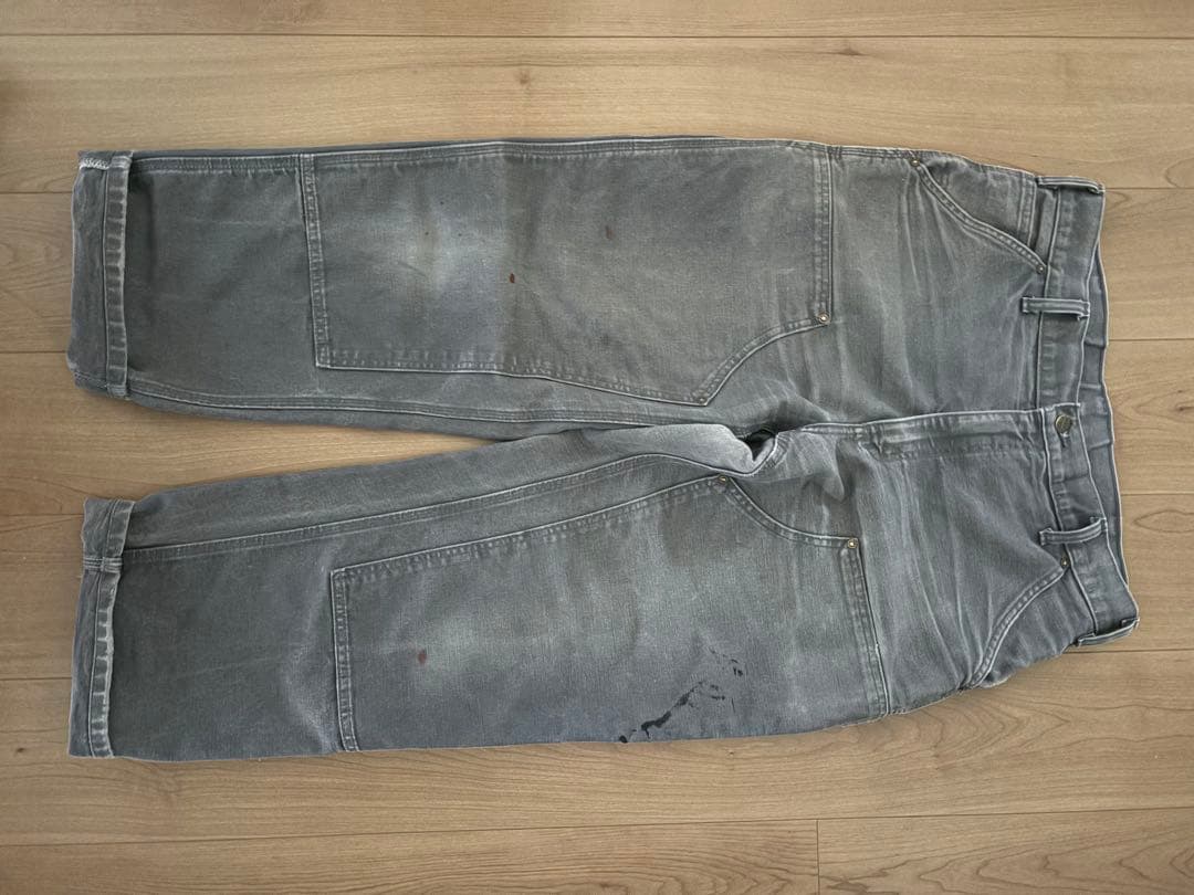 あ*な様 carhartt ダブルニーパンツ‼︎‼︎グレー カーゴパンツ　34イ