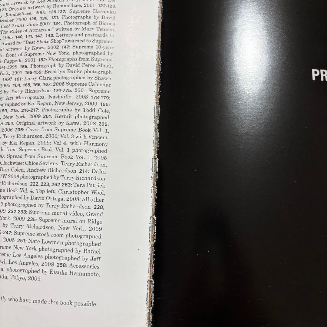 Supreme 写真集 3冊セット
