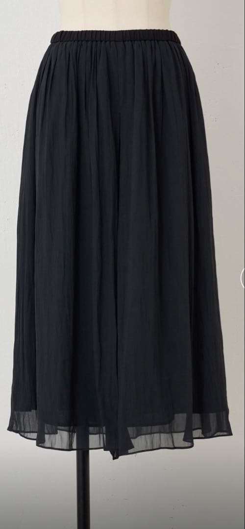 ビアズリー　シワシフォンギャザーパンツ