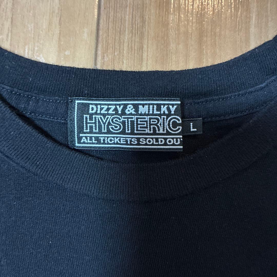 HYSTERIC GLAMOUR Tシャツ Lサイズ ブラック