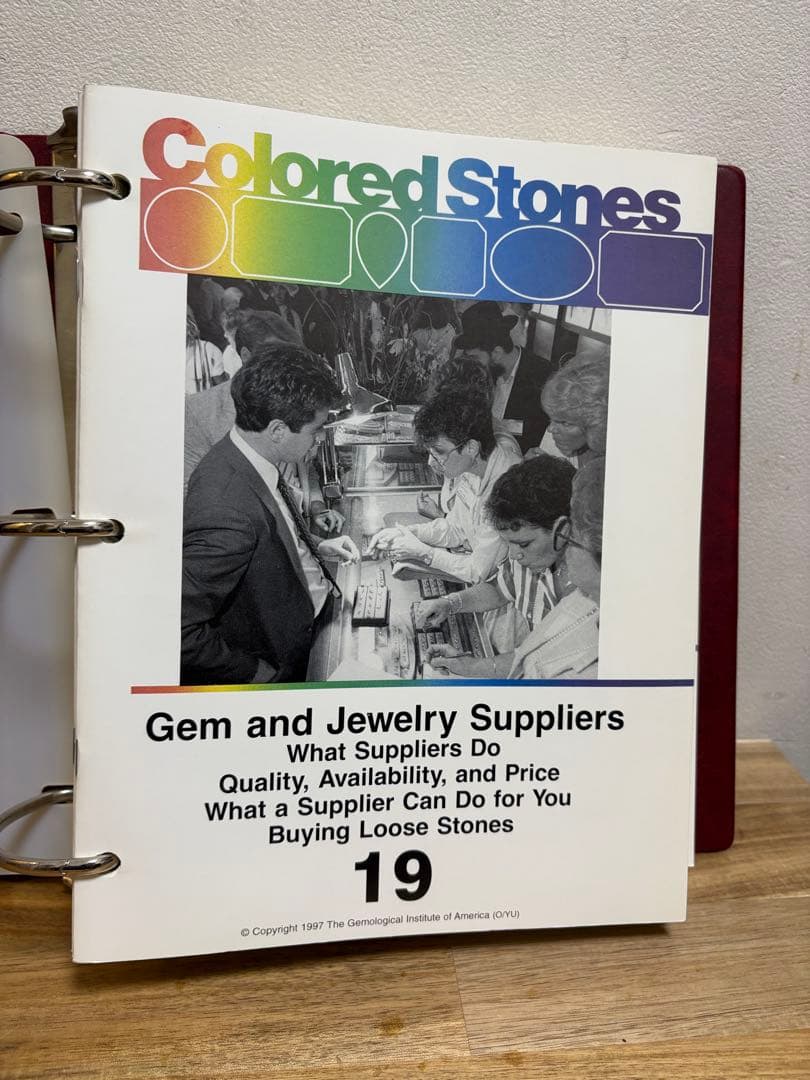 GIA 宝石鑑定　教科書　日本語翻訳付き