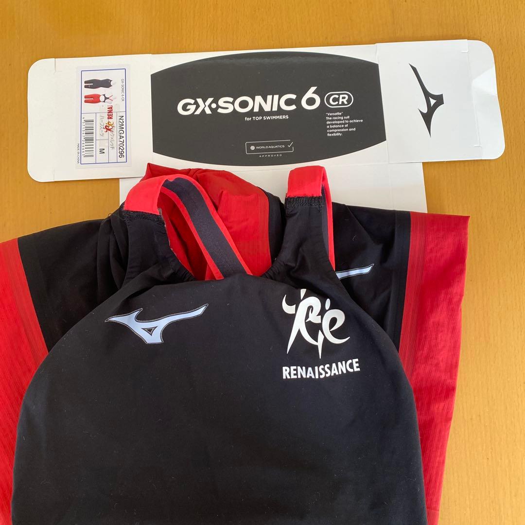 ルネサンス選手水着　Mサイズ ミズノGX.SONIC6 CR