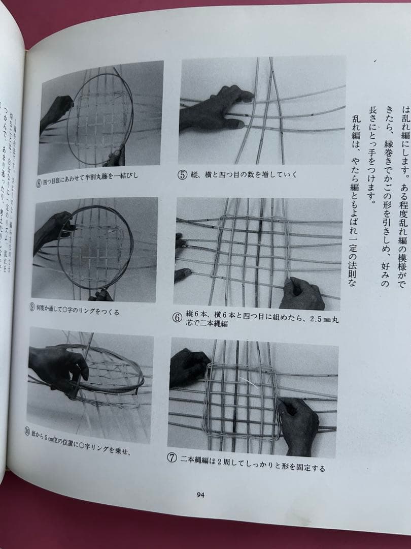籐工芸の世界 長谷川正勝著 大月書店