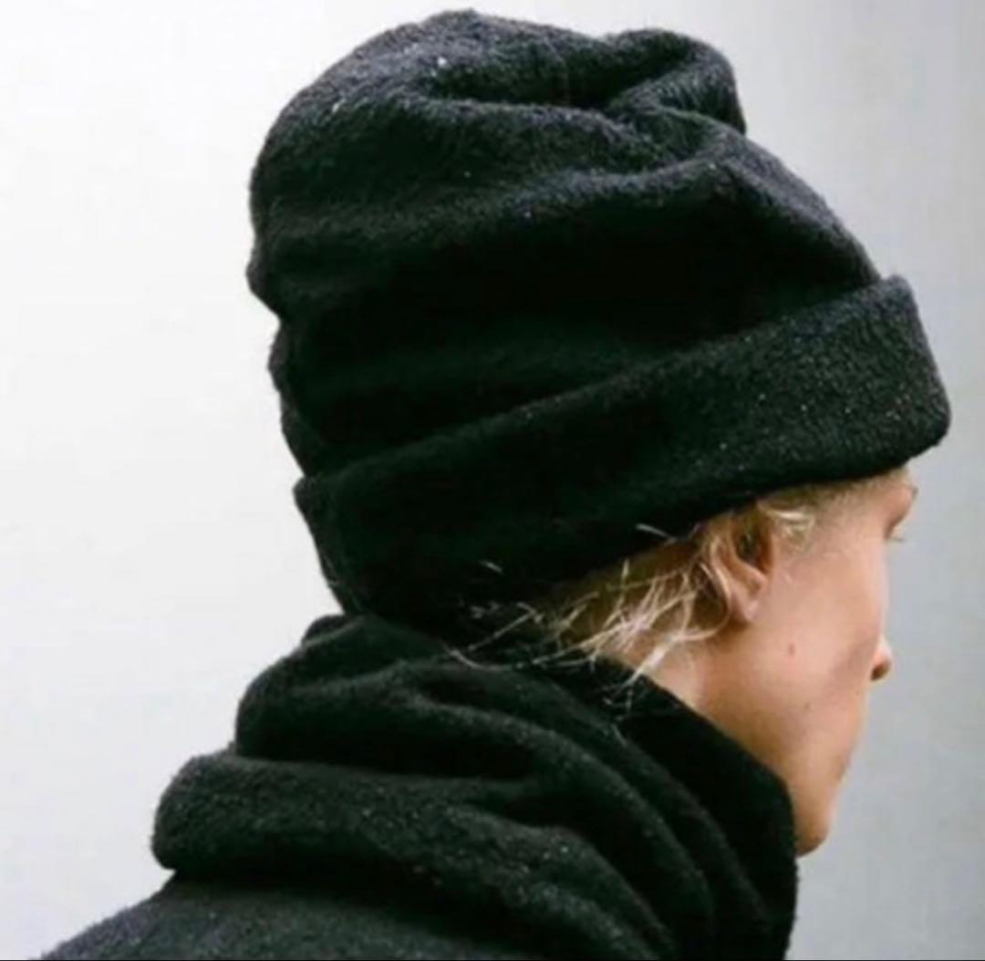 COMOLI シルクフリースニットキャップ