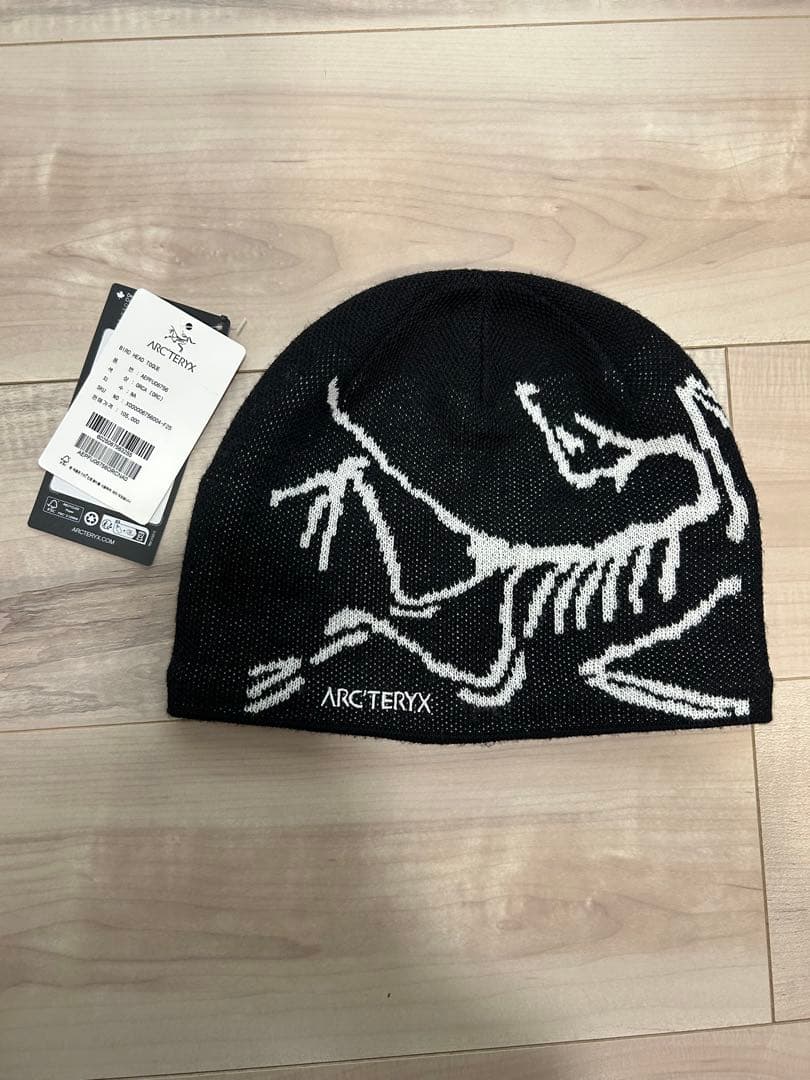 Arcteryx bird head バードヘッドトーク ブラック ビーニー