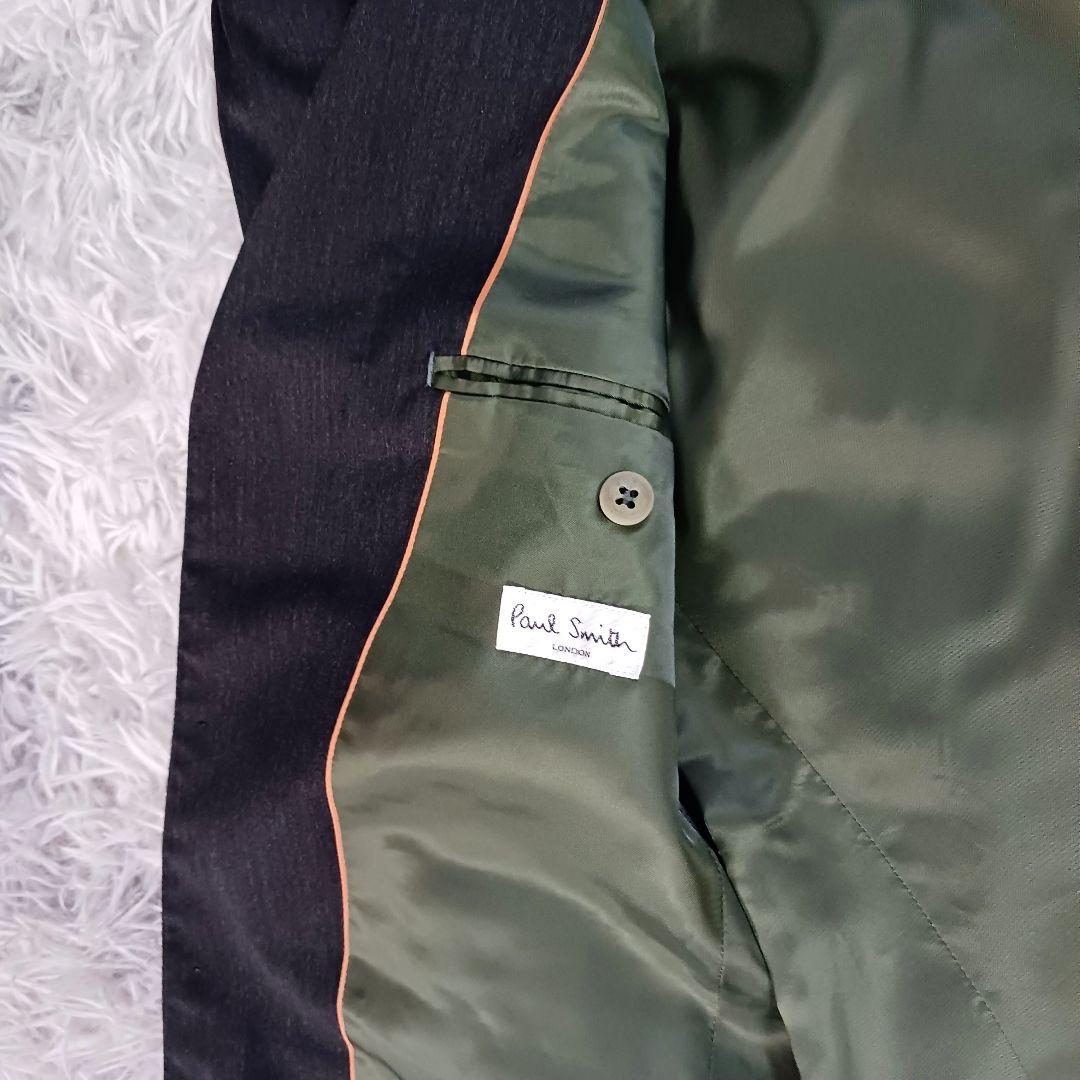 美品✨ポールスミス✨カノニコ SUPER 100's スーツ S 濃灰