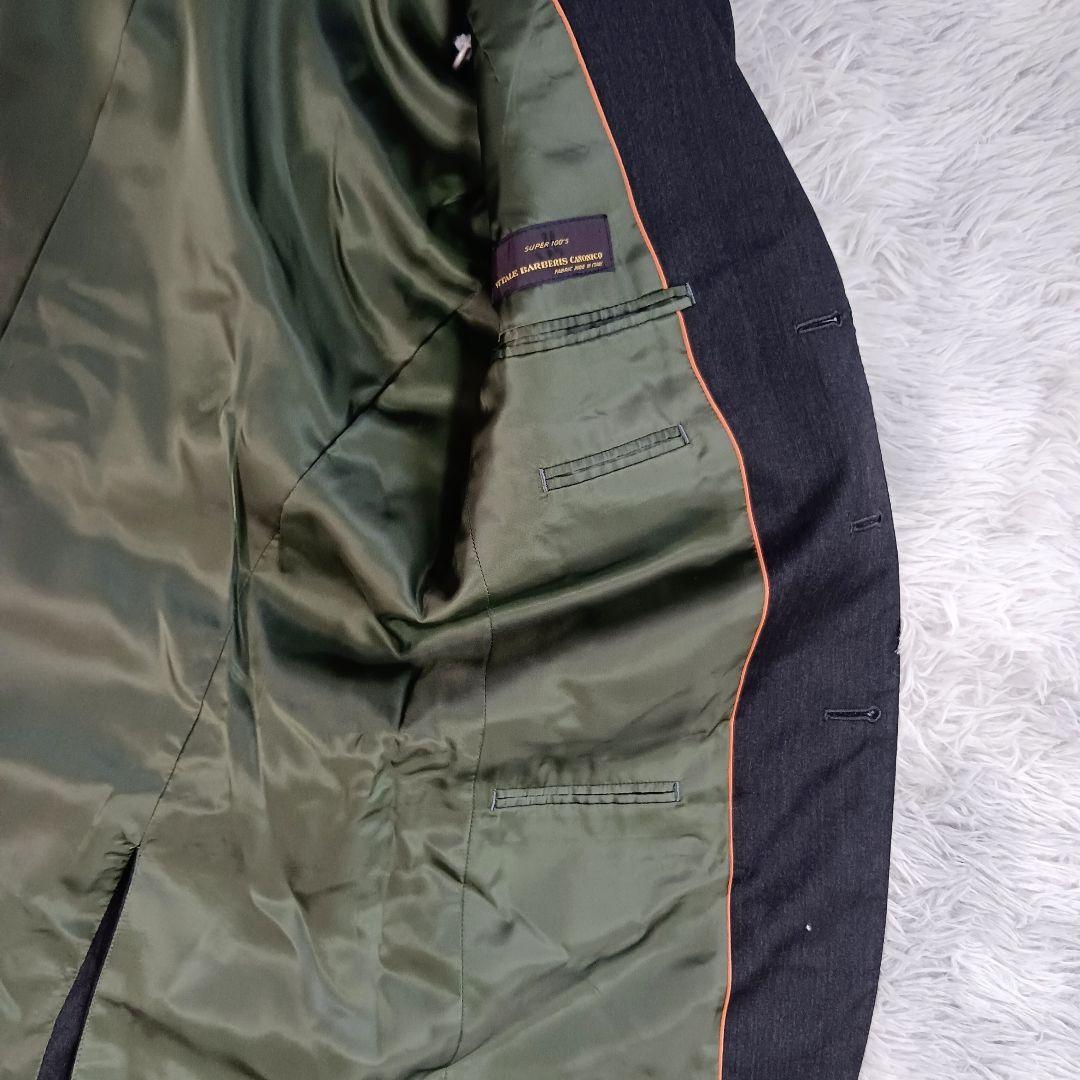 美品✨ポールスミス✨カノニコ SUPER 100's スーツ S 濃灰