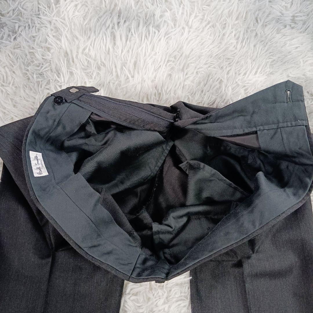 美品✨ポールスミス✨カノニコ SUPER 100's スーツ S 濃灰