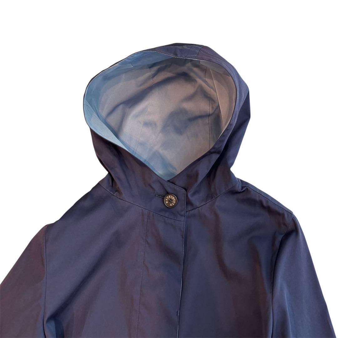 マッキントッシュロンドン　トレンチコート ブルー 大きいサイズ　XL