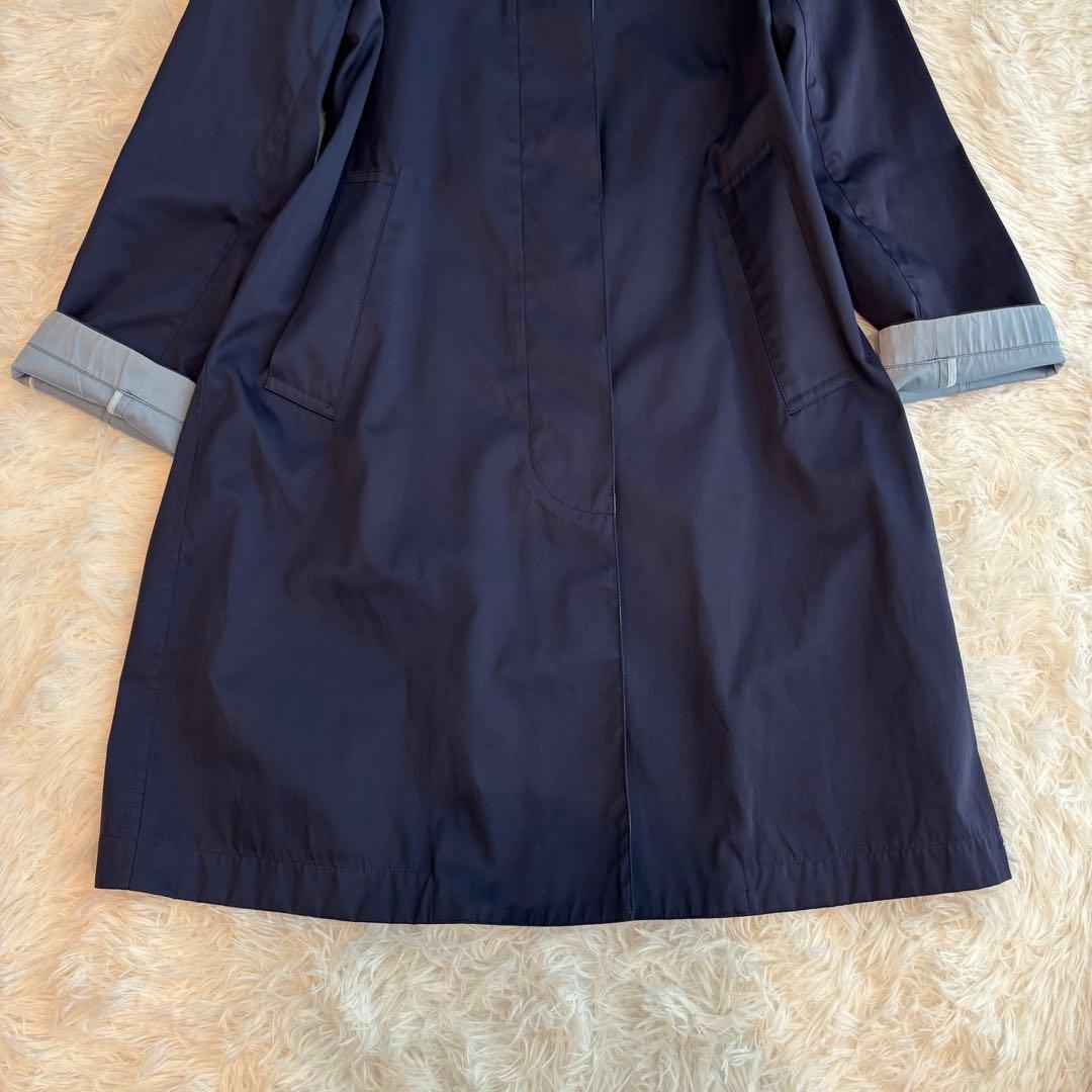 マッキントッシュロンドン　トレンチコート ブルー 大きいサイズ　XL