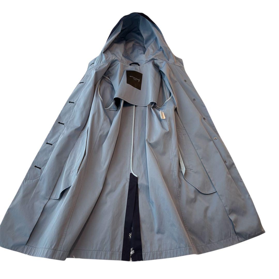 マッキントッシュロンドン　トレンチコート ブルー 大きいサイズ　XL
