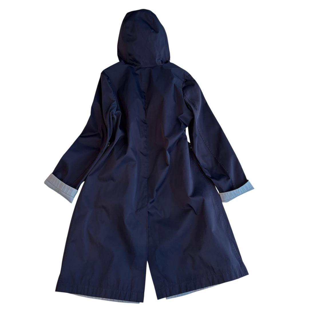 マッキントッシュロンドン　トレンチコート ブルー 大きいサイズ　XL