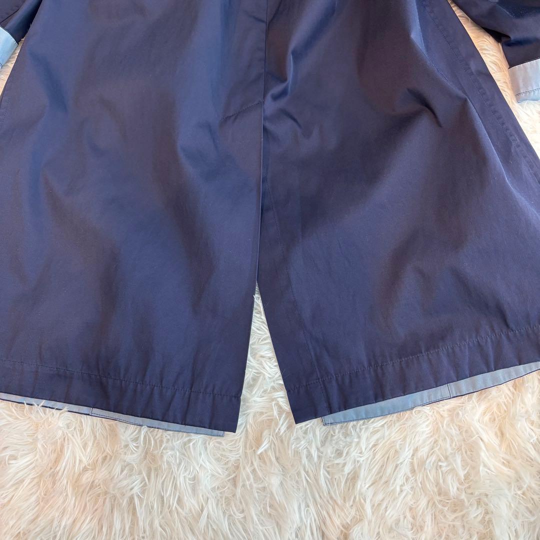 マッキントッシュロンドン　トレンチコート ブルー 大きいサイズ　XL