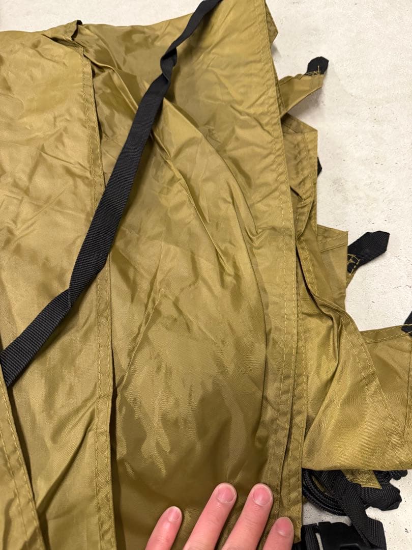 アルペン限定 廃番モデル コットン混テント 4〜5人用 使用1回 定価15万