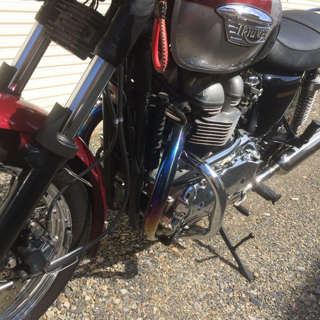 【美品】BEET ボンネビルT100用フルエキマフラー