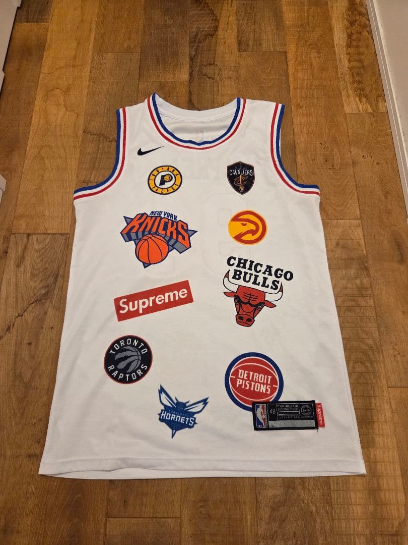 【試着のみ】Supreme × NIKE × NBA マルチロゴ タンクトップ