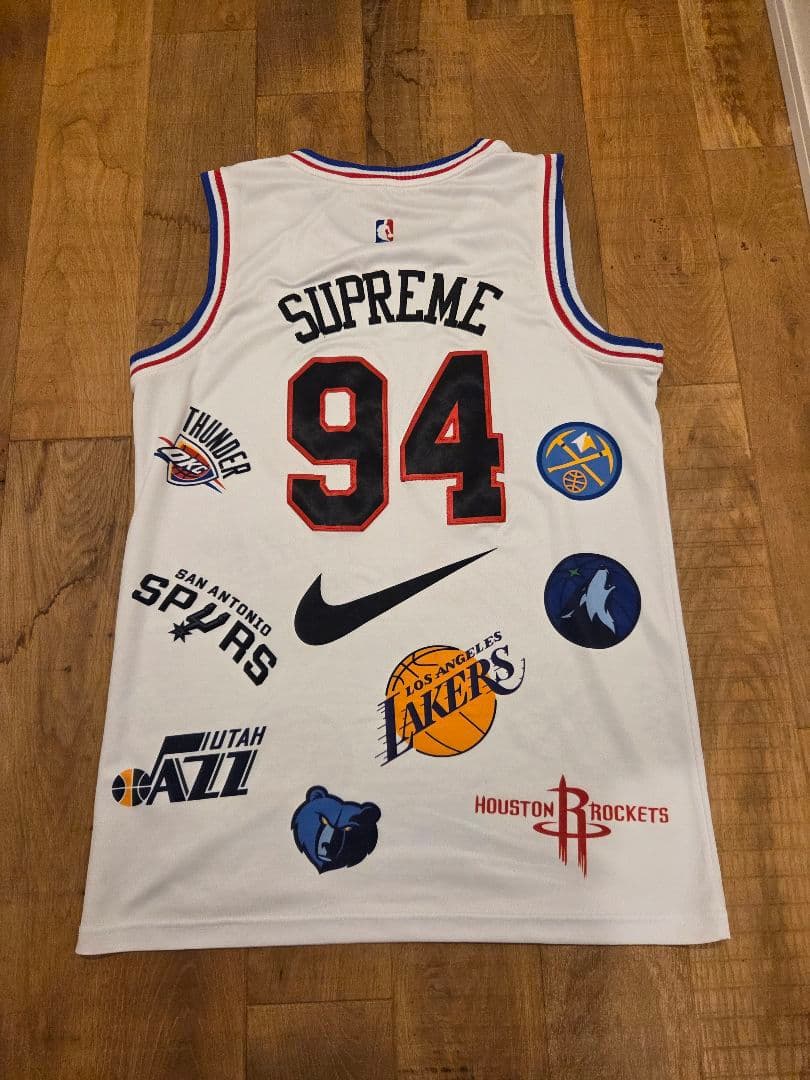 【試着のみ】Supreme × NIKE × NBA マルチロゴ タンクトップ