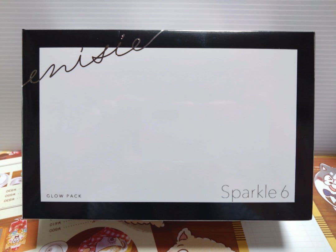 新品未開封 エニシーグローパック Sparkle6 ブラック1箱6回分