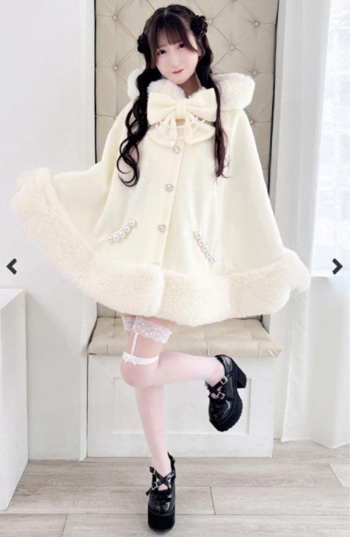 MARS ポンチョ　ケープコート　量産　ホワイト　白　新品　未使用