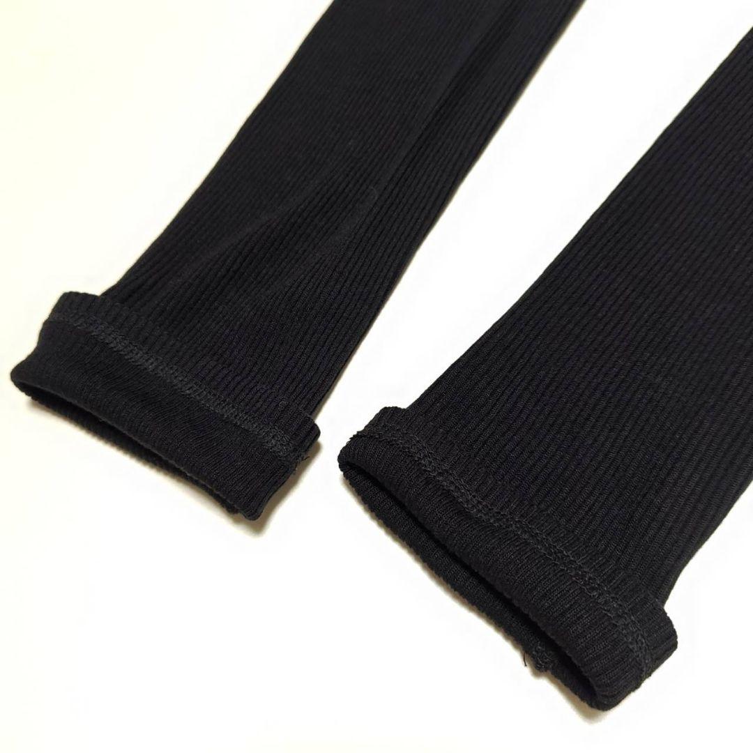 エブリデイ アイ ライク カシミア混 テレコ ロングスリーブプルオーバー F 黒