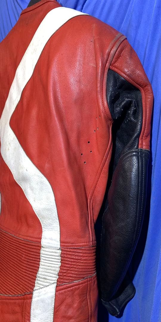 KUSHITANI K-Racing レザー バイクツナギ Lサイズ