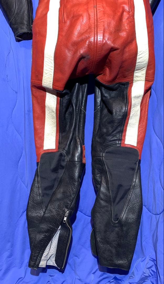 KUSHITANI K-Racing レザー バイクツナギ Lサイズ