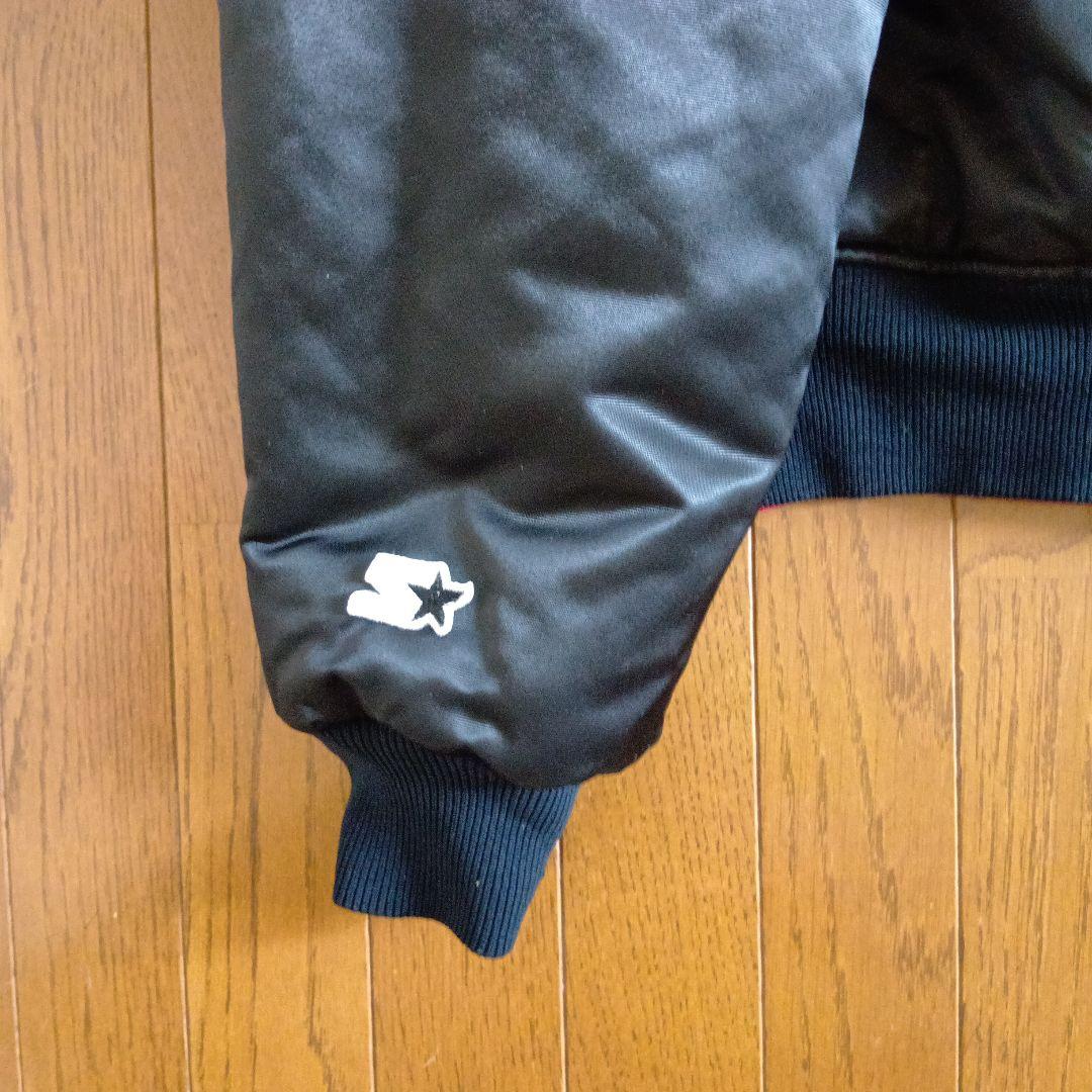 NFL 49ers　90sリバーシブル スタジャン　スターター製　Lサイズ