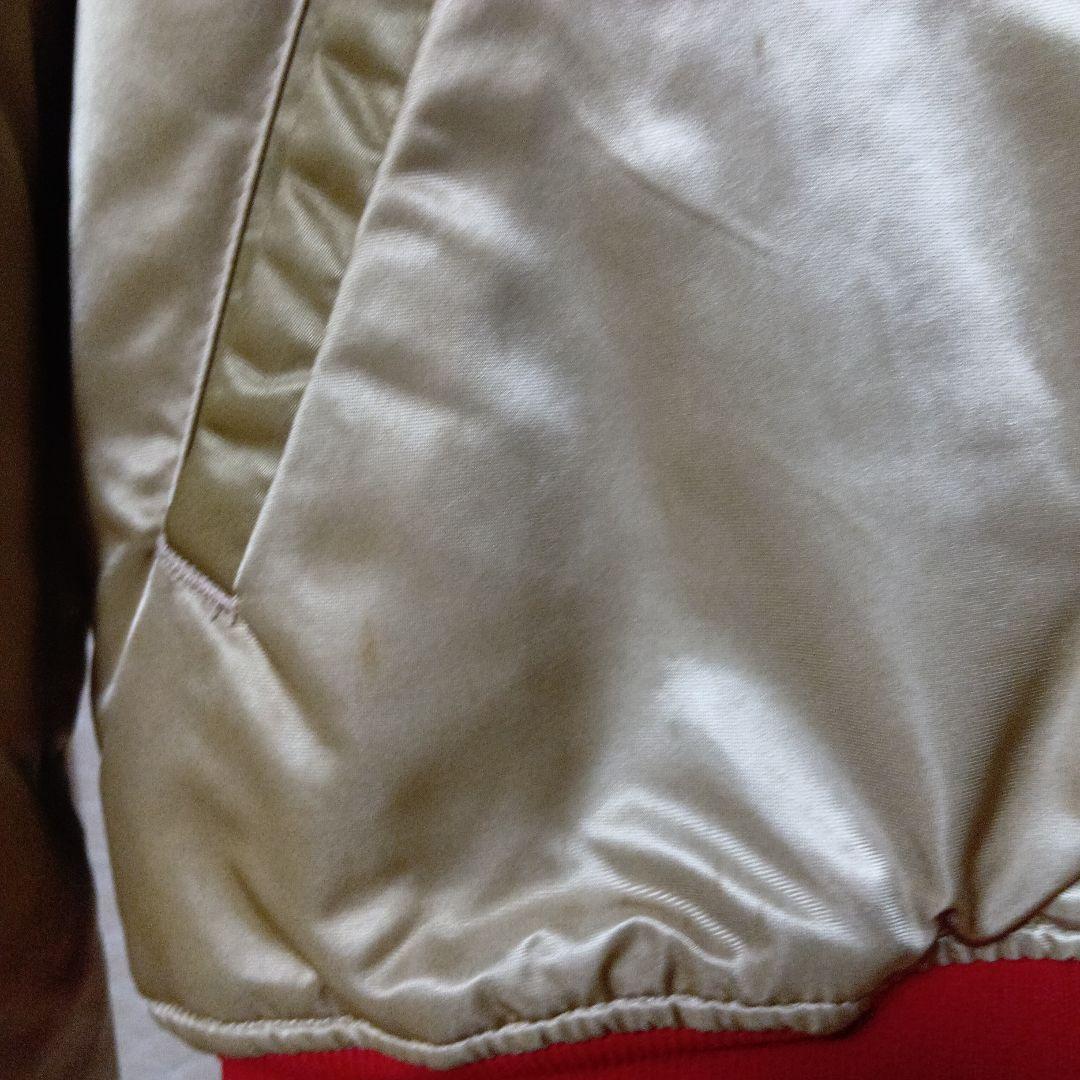 NFL 49ers　90sリバーシブル スタジャン　スターター製　Lサイズ