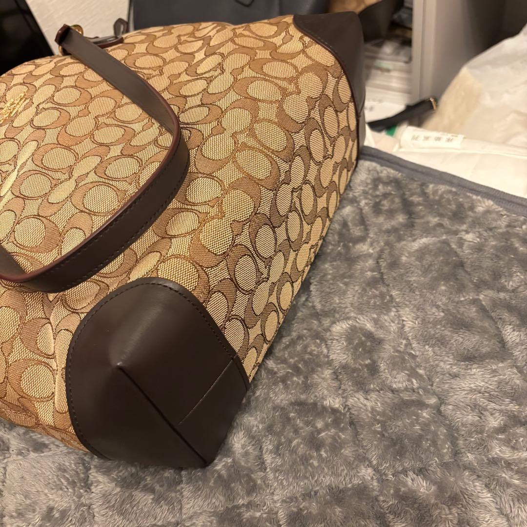 コーチ トートバッグ シグネチャー 未使用 保管品