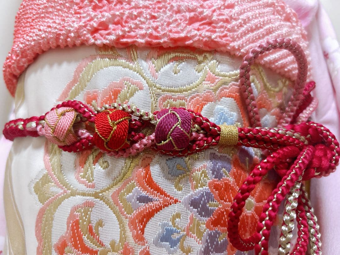 かわいいピンク♡七五三　7歳　女の子　フルセット　一式