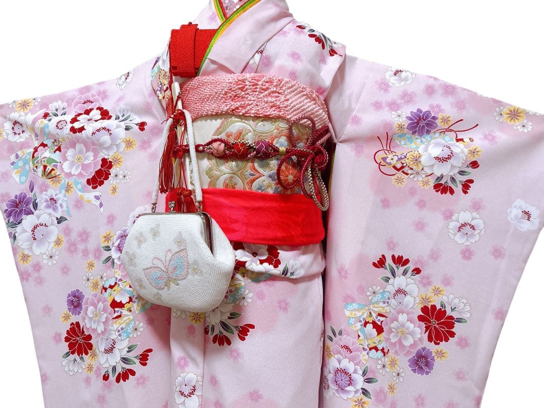 かわいいピンク♡七五三　7歳　女の子　フルセット　一式