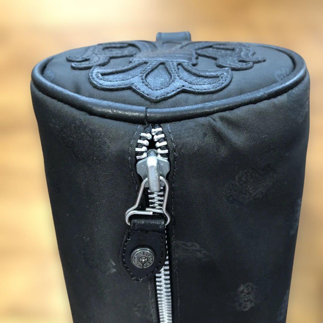 クロームハーツ　コレクター垂涎 革製ダガーパッチ付ヨガマットケース +ヨガマット