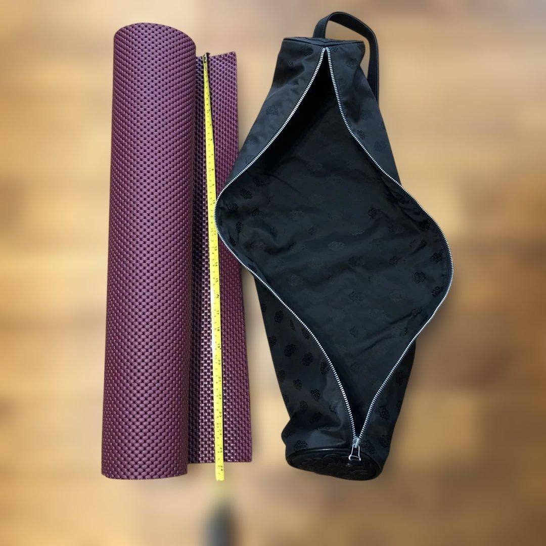 クロームハーツ　コレクター垂涎 革製ダガーパッチ付ヨガマットケース +ヨガマット